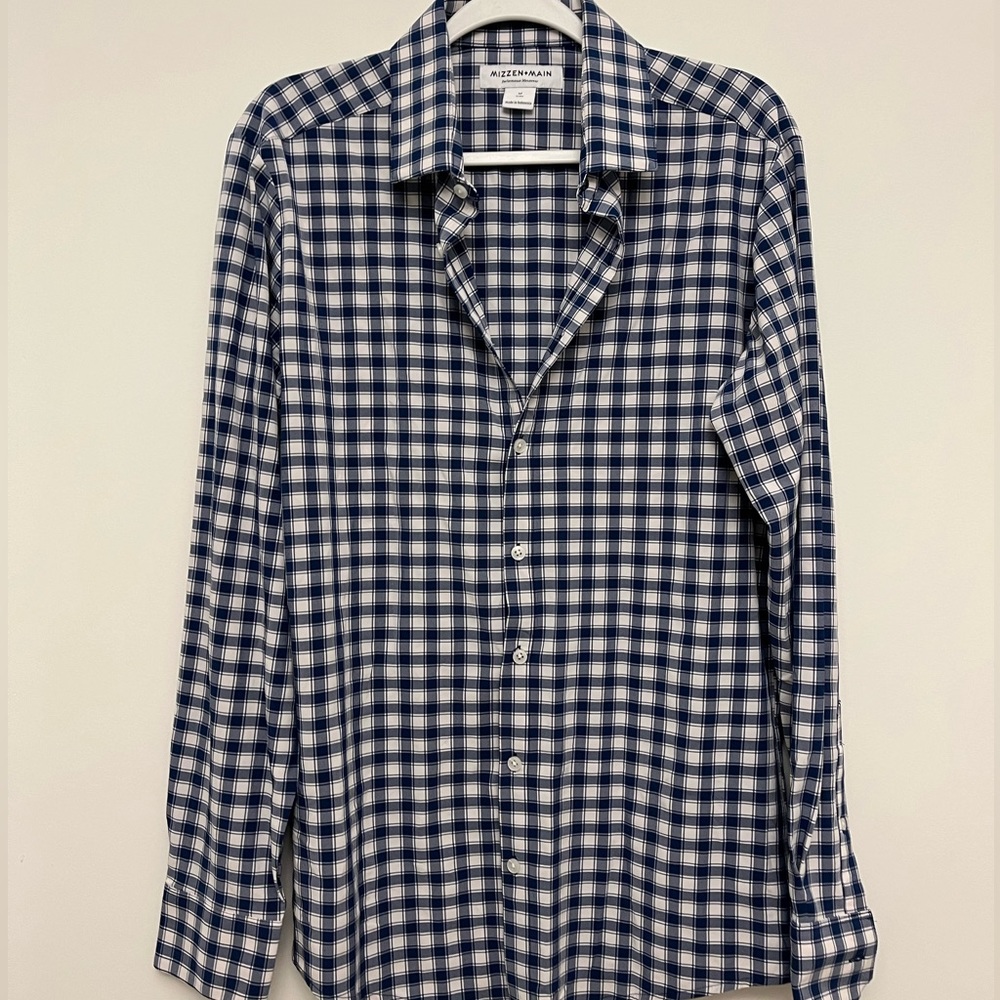 Mizzen and Main Shirt Mens Button Down
